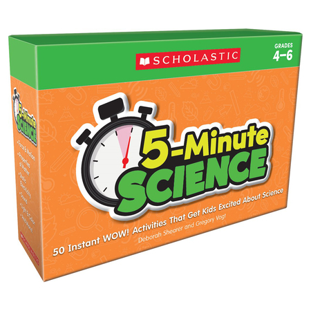 SCHOLASTIC Five-Minute Science - Grades 4-6 9781338330120